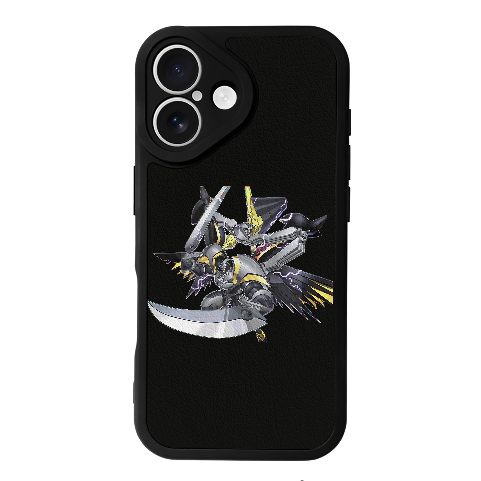（画像用） 遊☆戯☆王 Yu-Gi-Oh! 【iPhone 16シリーズ対応】シリコンスマホケース（レザー調） 材質：シリコン